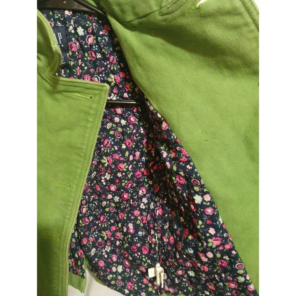 Gap Kids Size Small Jacket Green Heavy